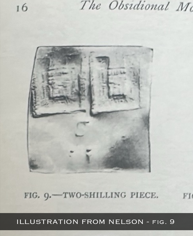 1644 - 45 Charles I Scarborough Two Shillings Electrotype by Robert Ready ?