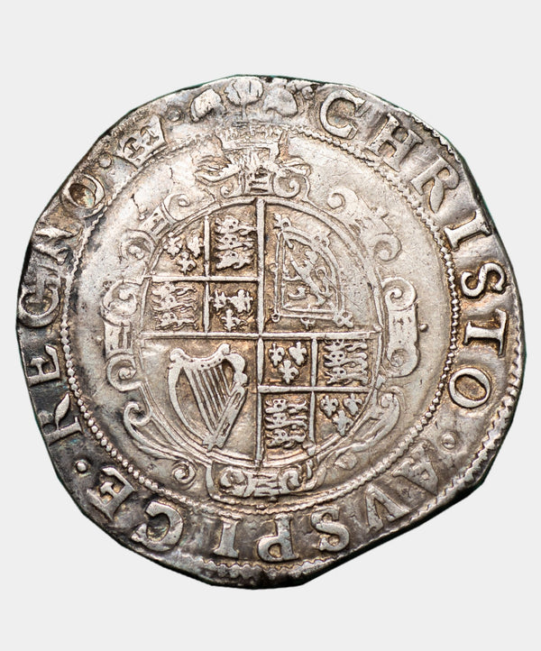 1635-6 Charles I, type 3b mm crown Halfcrown - Mhcoins