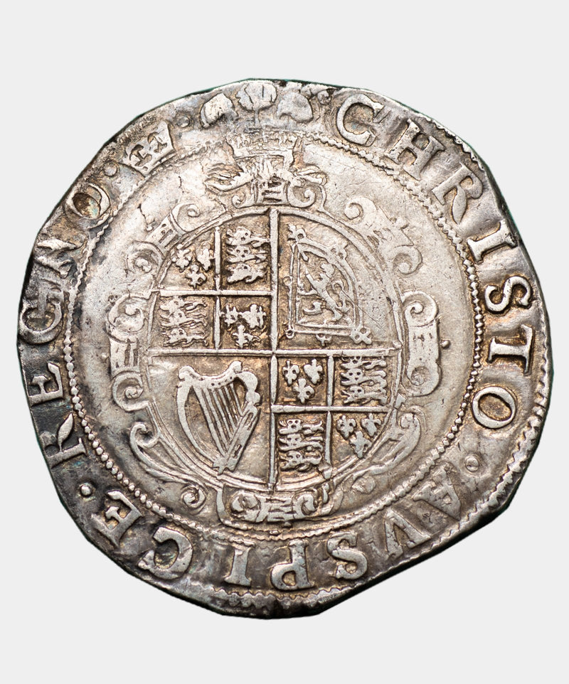 1635-6 Charles I, type 3b mm crown Halfcrown - Mhcoins