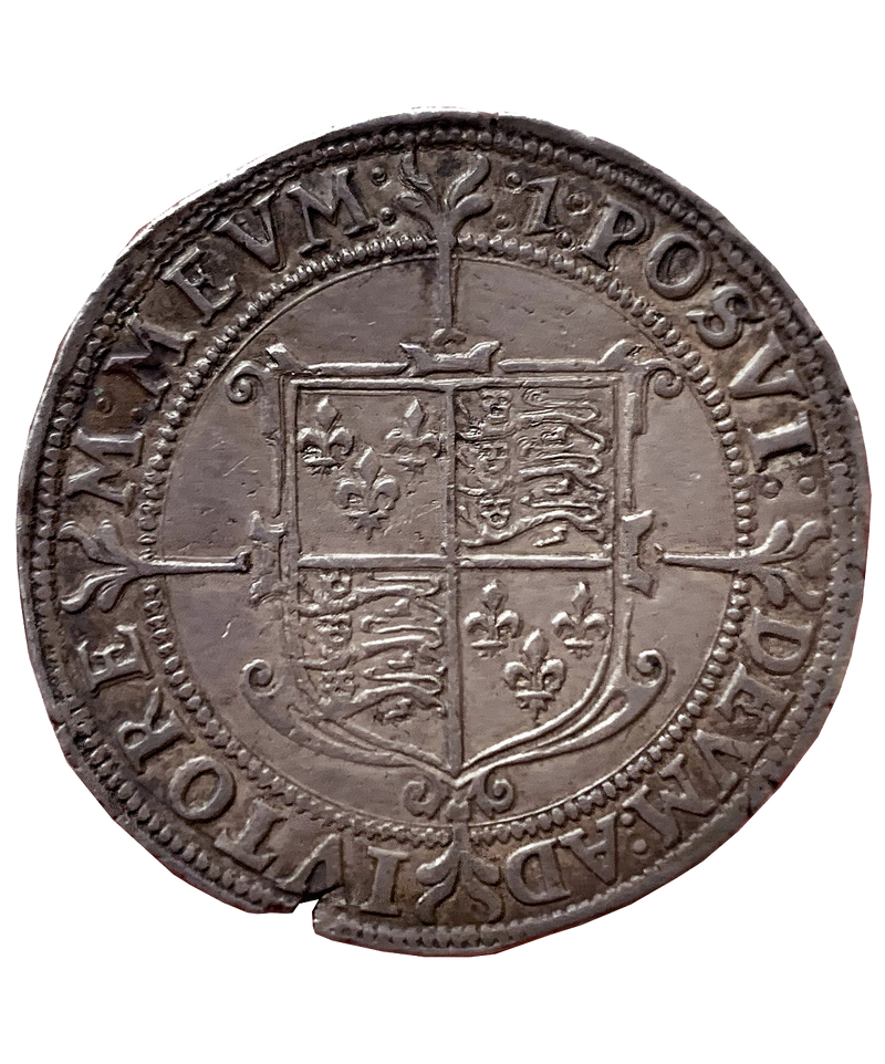 1601 Elizabeth I mm 1 Halfcrown