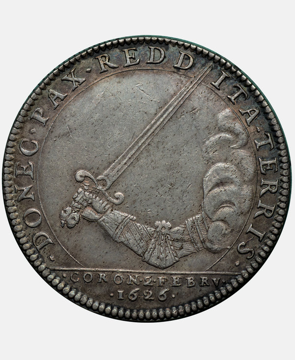 1626 Charles I coronation Medal in Siver