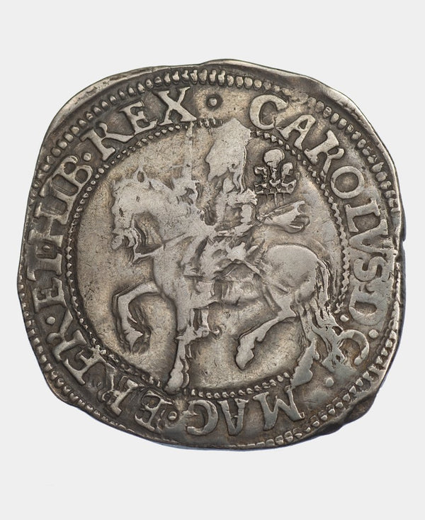 1642 CHARLES I SHREWSBURY 2 and 6 HALFCROWN - Mhcoins