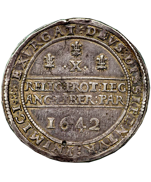 1642 Charles I Oxford Mint Halfpound