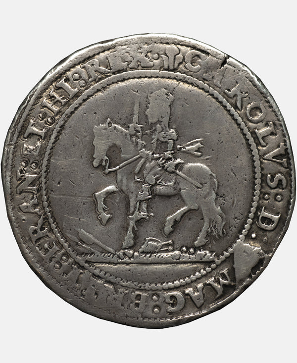 1642 CHARLES I SHREWSBURY MINT HALF POUND