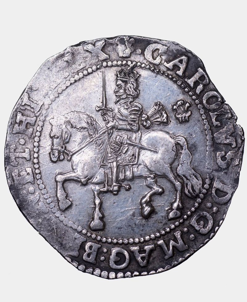 1643 CHARLES I BRISTOL MINT HALFCROWN - Mhcoins