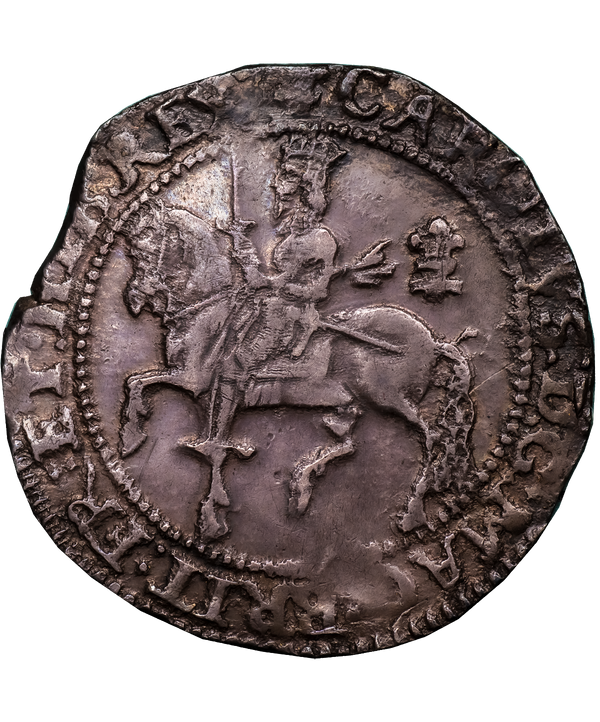 1643 Charles I Oxford Mint Halfcrown