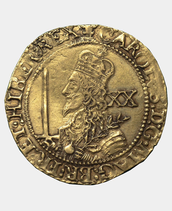 1643 Charles I Oxford Mint Unite - Mhcoins