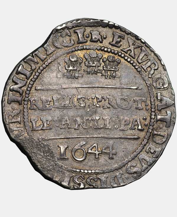 1644 Charles I Bristol Mint Halfcrown - Mhcoins