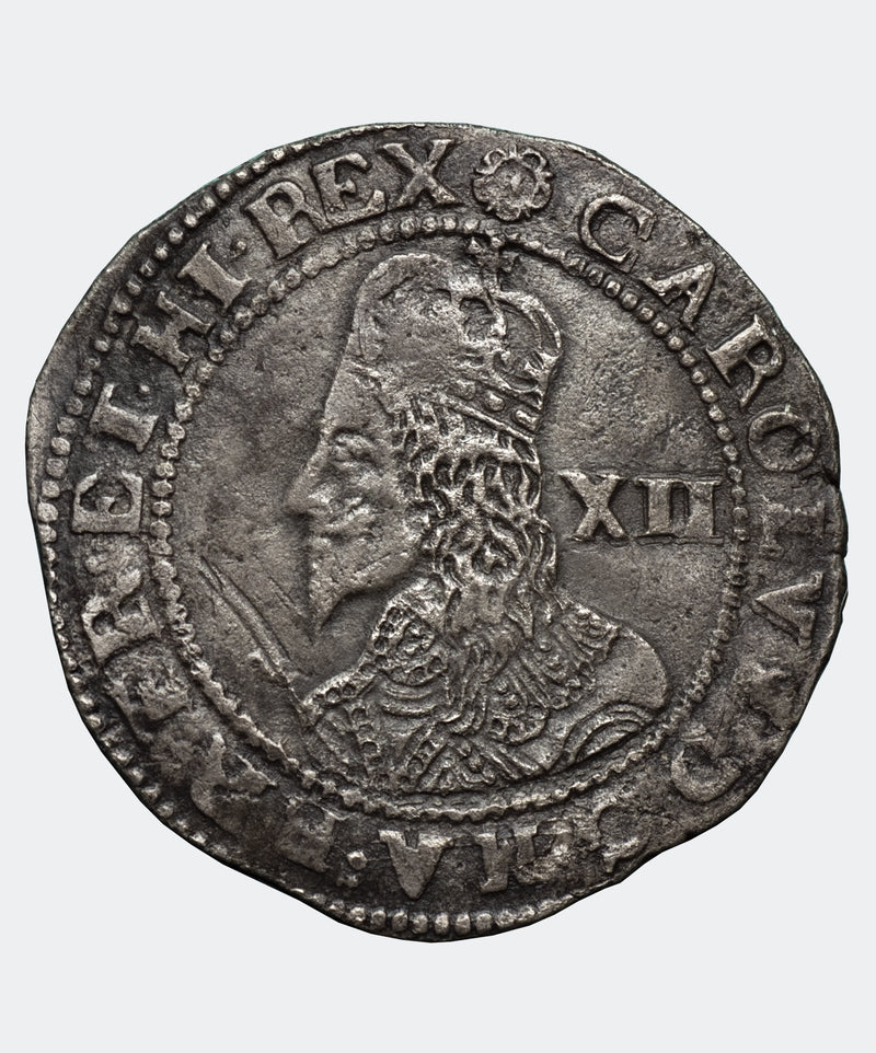 1644 Charles I Exeter Mint Shilling - Mhcoins