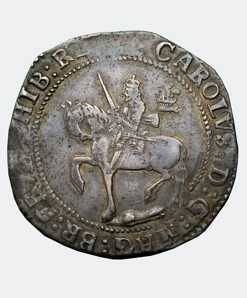 1644 Charles I Oxford Mint Halfcrown - Mhcoins