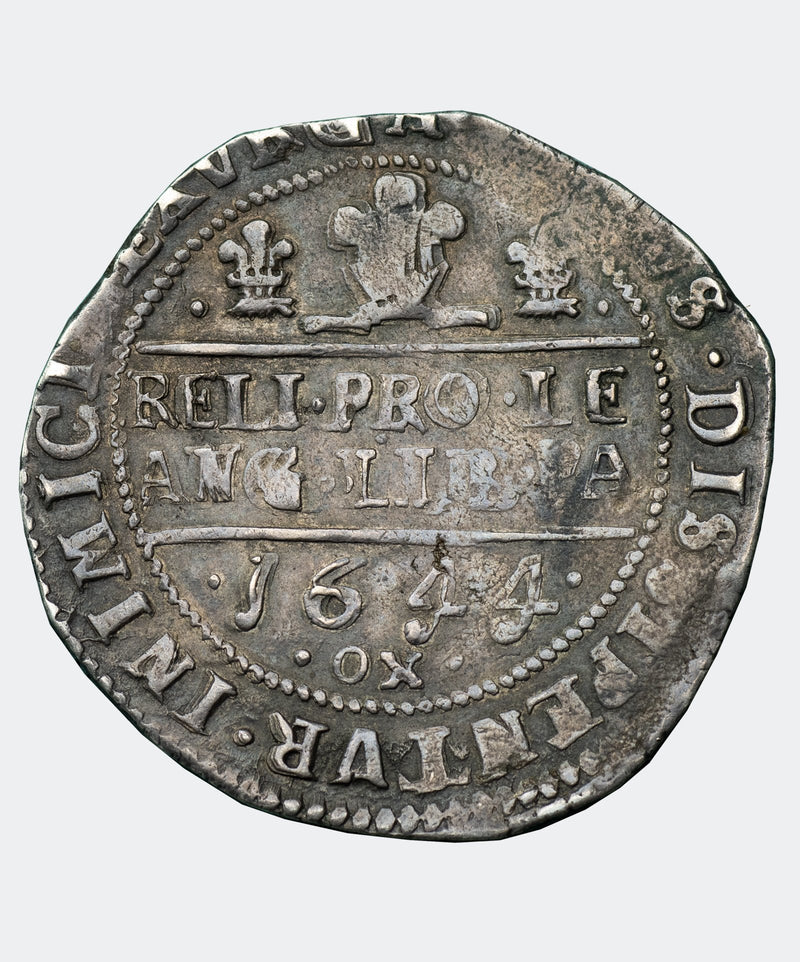 1644 Charles I Oxford Mint Halfcrown - Mhcoins