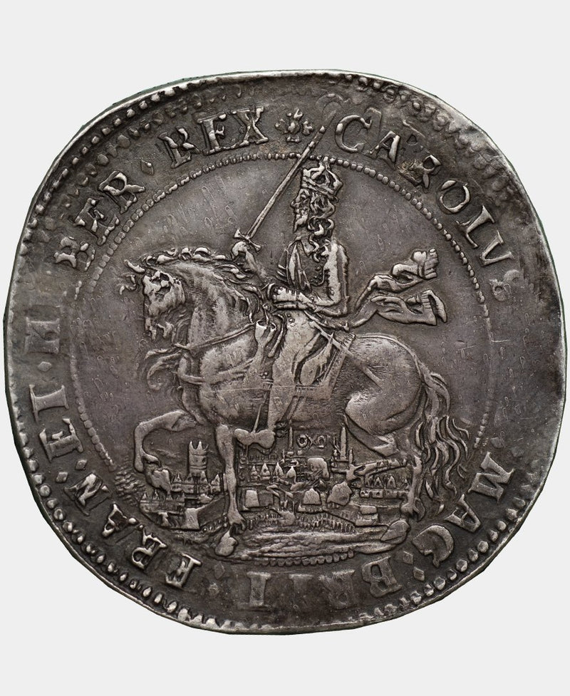 1644 Charles I British Museum Electrotype Rawlins Crown by Robert Ready - Mhcoins