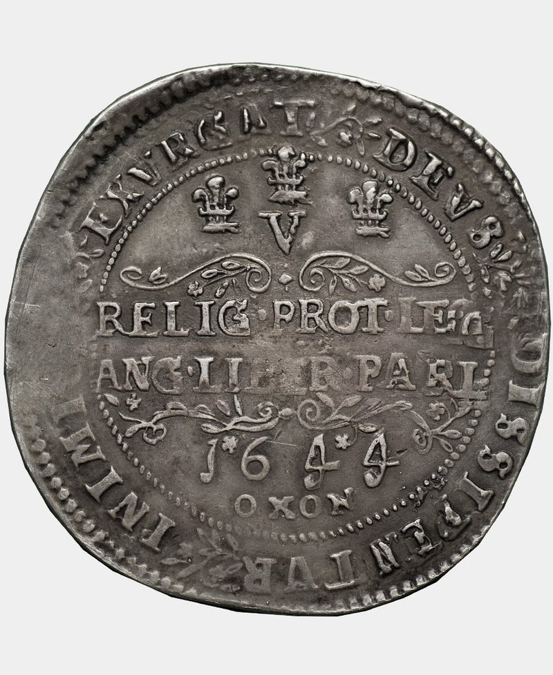 1644 Charles I British Museum Electrotype Rawlins Crown by Robert Ready - Mhcoins