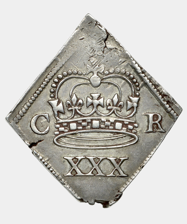 1645 CHARLES I NEWARK HALFCROWN - Mhcoins