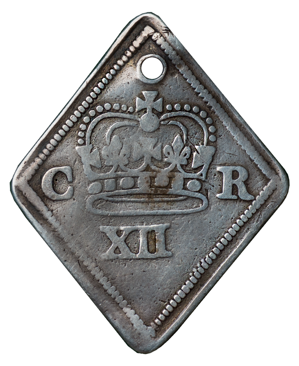 1645 Charles I Newark Besieged Shilling.