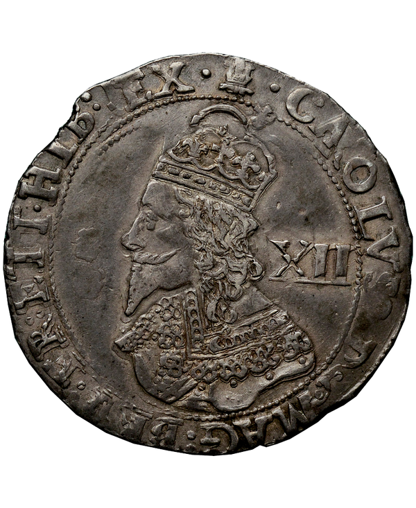 1646 CHARLES I BRIDGNORTH ON SEVERN MINT SHILLING
