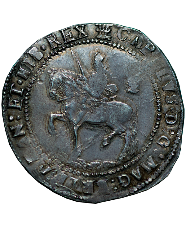 1646 Charles I Oxford Mint Halfcrown