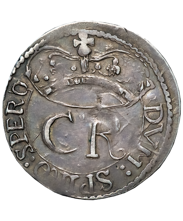 1648 Charles I Pontefract Shilling - Ex Martin Hughes Collection