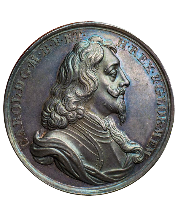 1649 Charles I Memorial Silver MEDAL