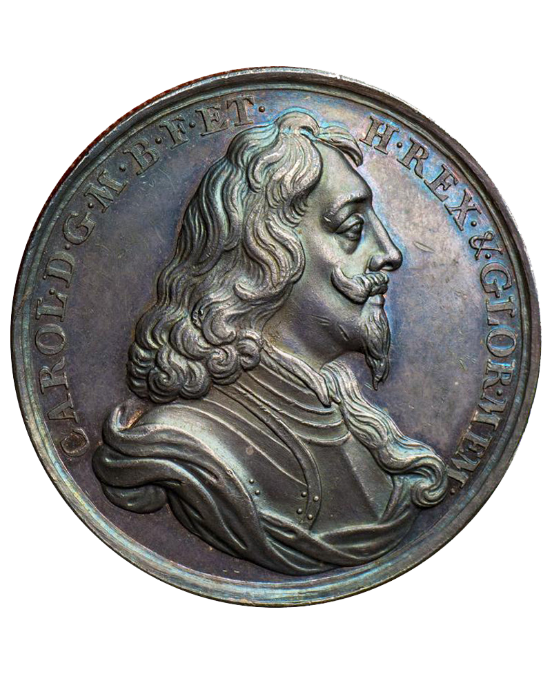 1649 Charles I Memorial Silver MEDAL