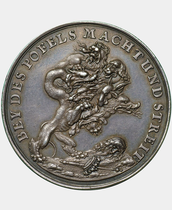 1649 Charles I Memorial Medal in Silver - Mhcoins