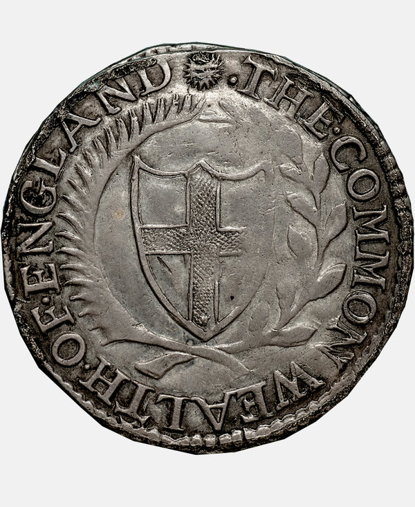 1652 COMMONWEALTH "FINE WORKS" SHILLING