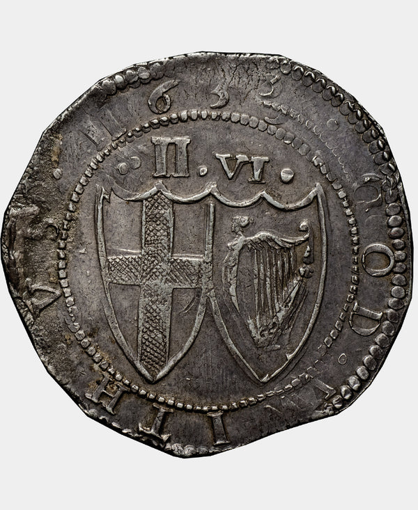 1653 COMMONWEALTH HALFCROWN