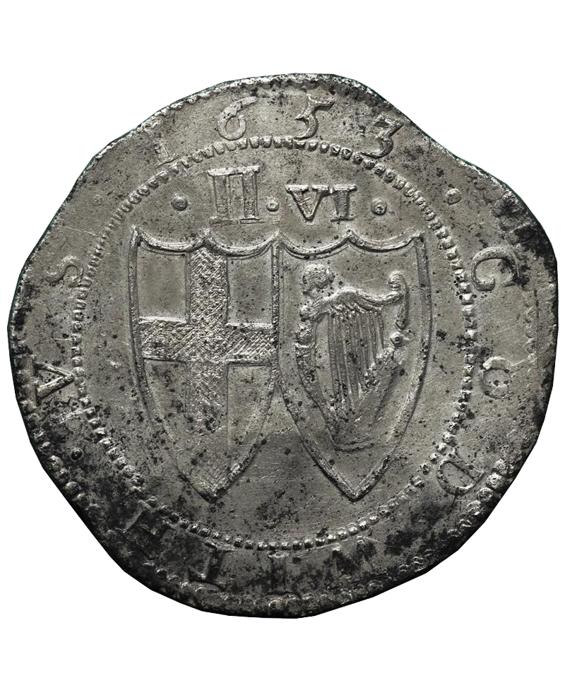 1653 Commonwealth Halfcrown