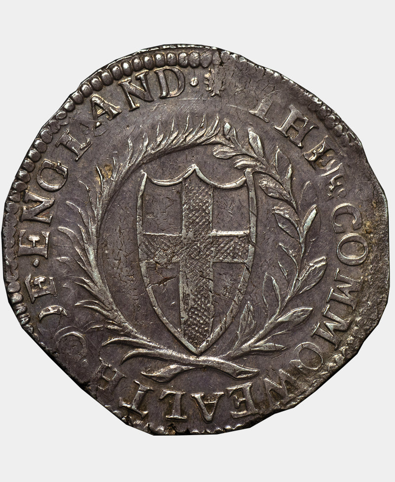 1653 COMMONWEALTH HALFCROWN