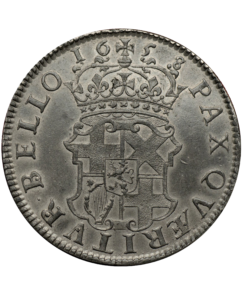 1658/7 Oliver Cromwell Crown struck in Pewter