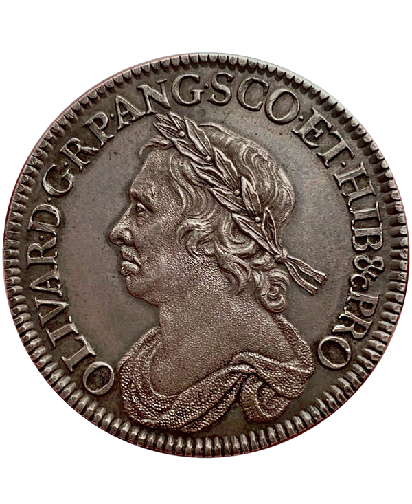 1658 Oliver Cromwell Halfcrown