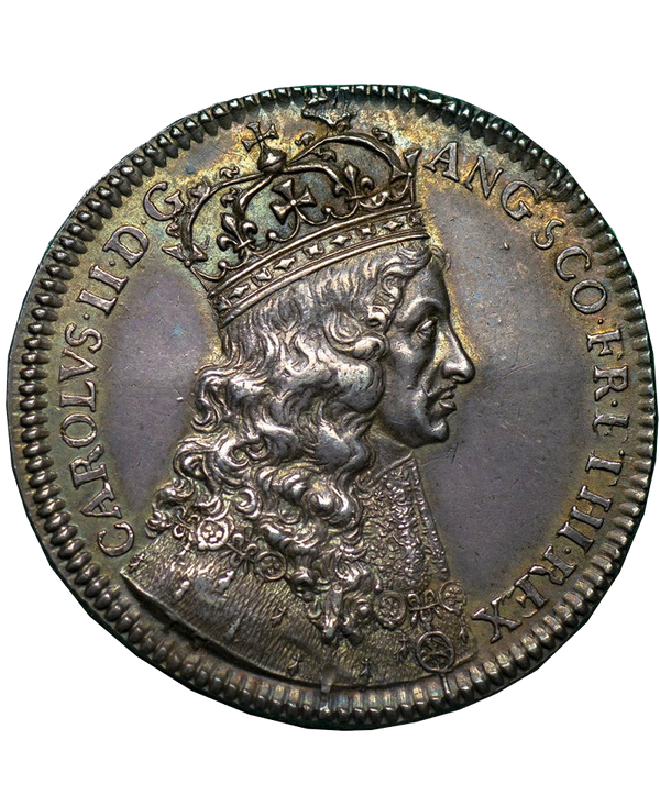 1661 Charles II coronation medal in Silver