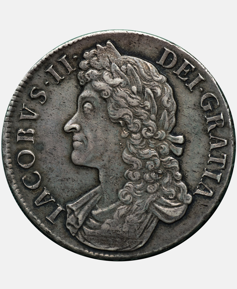 1688 James II QVARTO CROWN