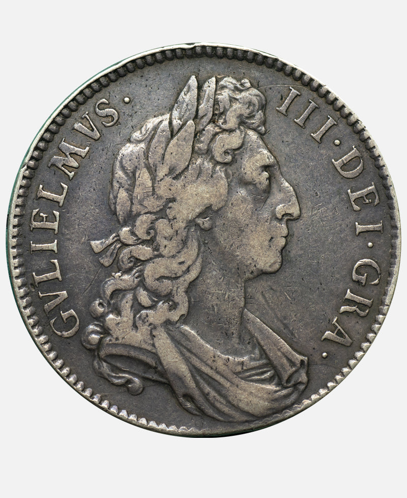 1696 William III Proof Plain edge Halfcrown