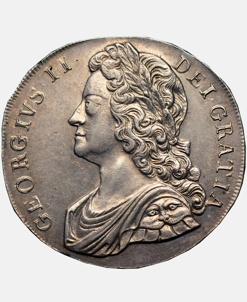 1732 George II SEXTO Crown