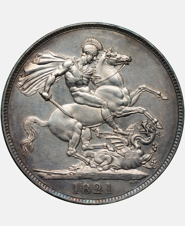 1821 GEORGE IV Secundo Crown
