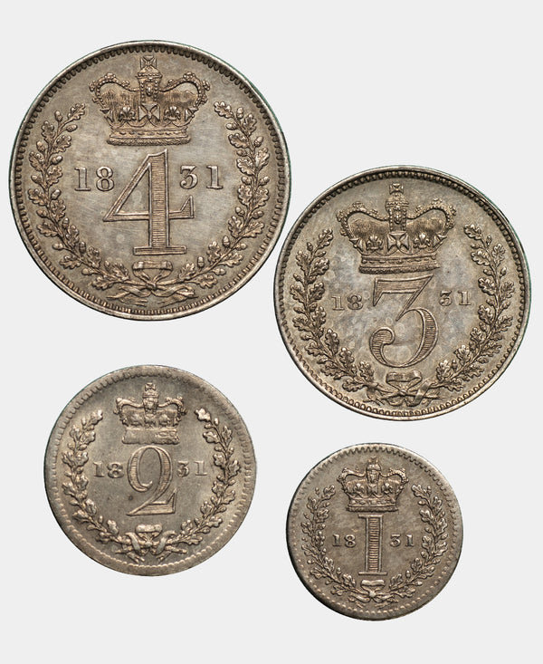 1831 William IV Maundy Set