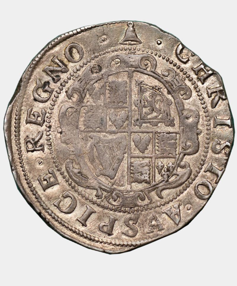 1634-5 Charles I, type 3a1 mm Bell Halfcrown - Mhcoins