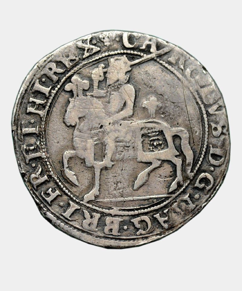 1625 Charles I, type 1a1 Mm Lis Halfcrown - Mhcoins