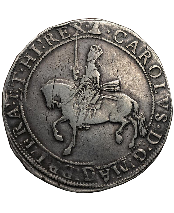 1634-5 Charles I Tower Mint mm Bell over Portcullis Crown
