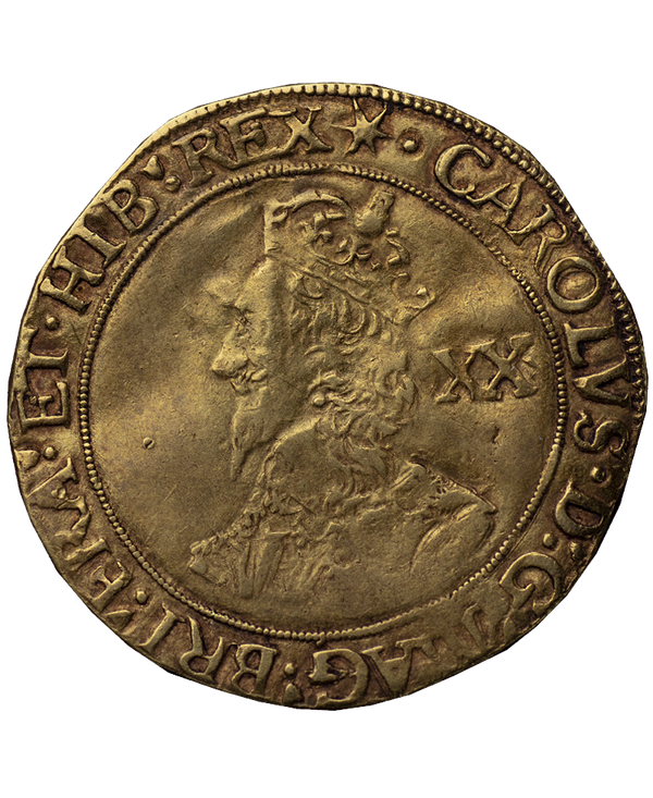 1640-1 CHARLES I TOWER MINT MM STAR UNITE - EX J G BROOKER COLLECTION