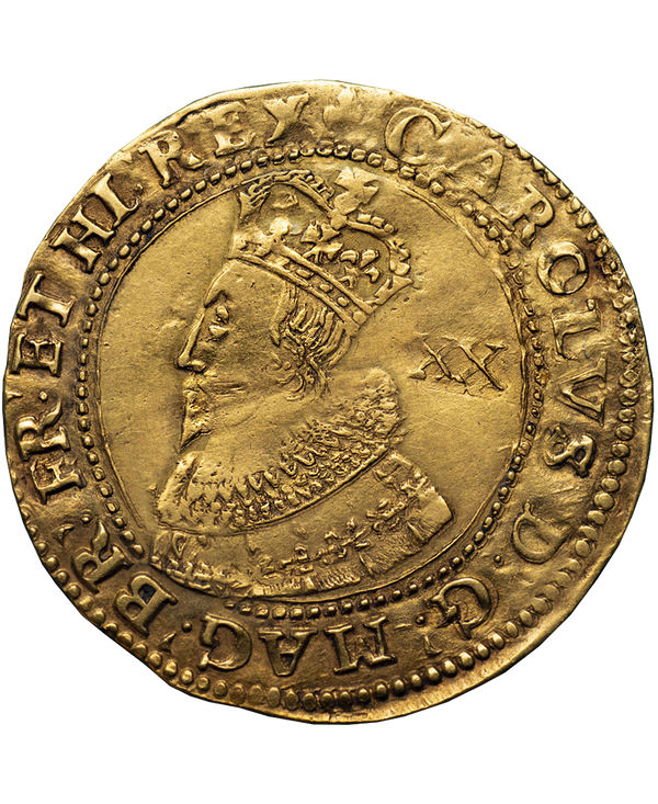 1625 Charles I Tower Mint mm Lis Unite