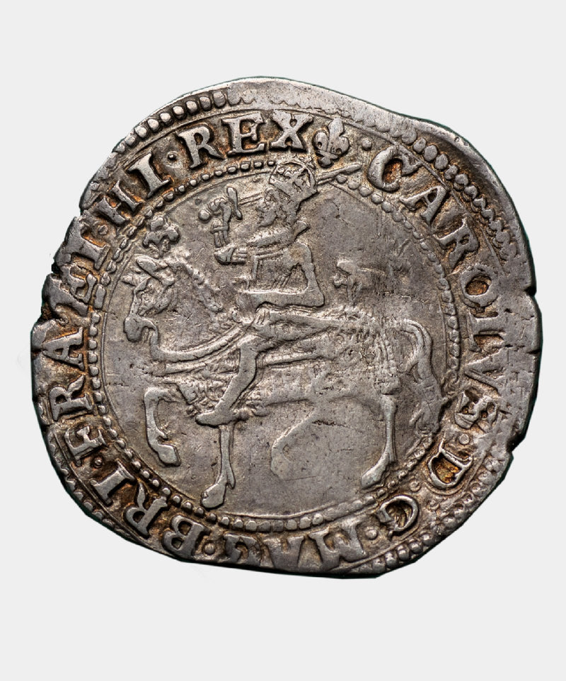 1625 Charles I Type 1a2 Mm Lis Halfcrown - Mhcoins