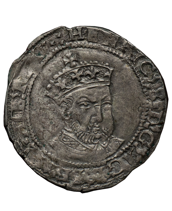 1544-47 Henry VIII London Mint mm E. Posthumous Groat