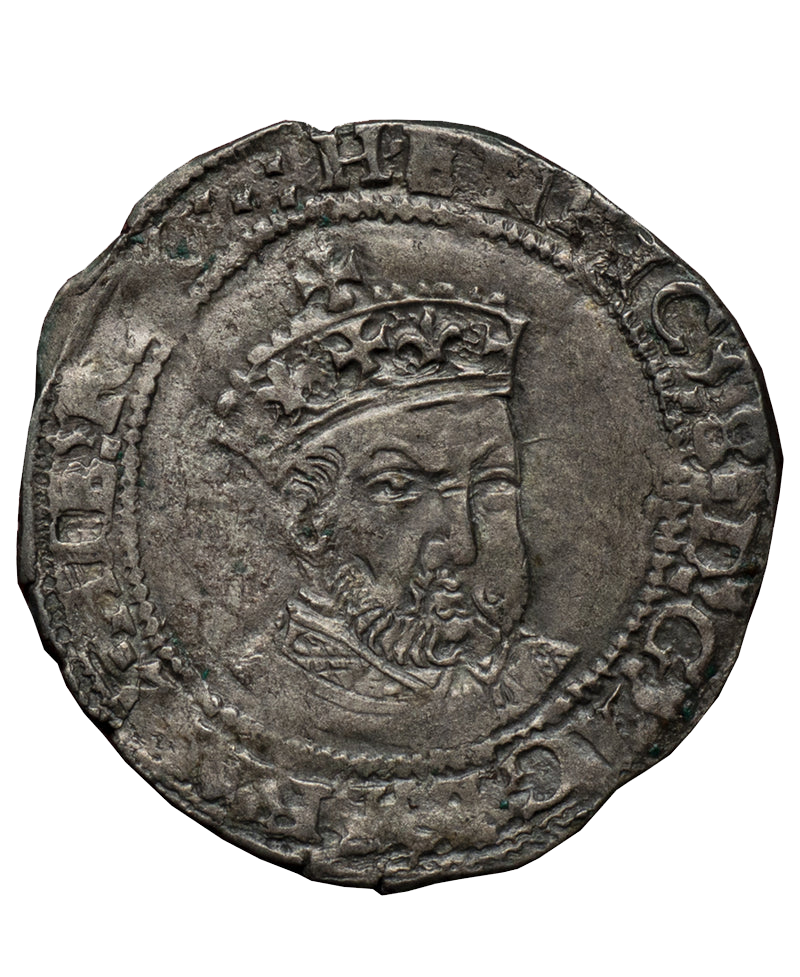 1544-47 Henry VIII London Mint mm E. Posthumous Groat