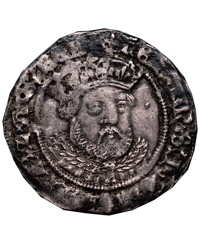 1544 - 47 Henry VIII mm Lis Groat.