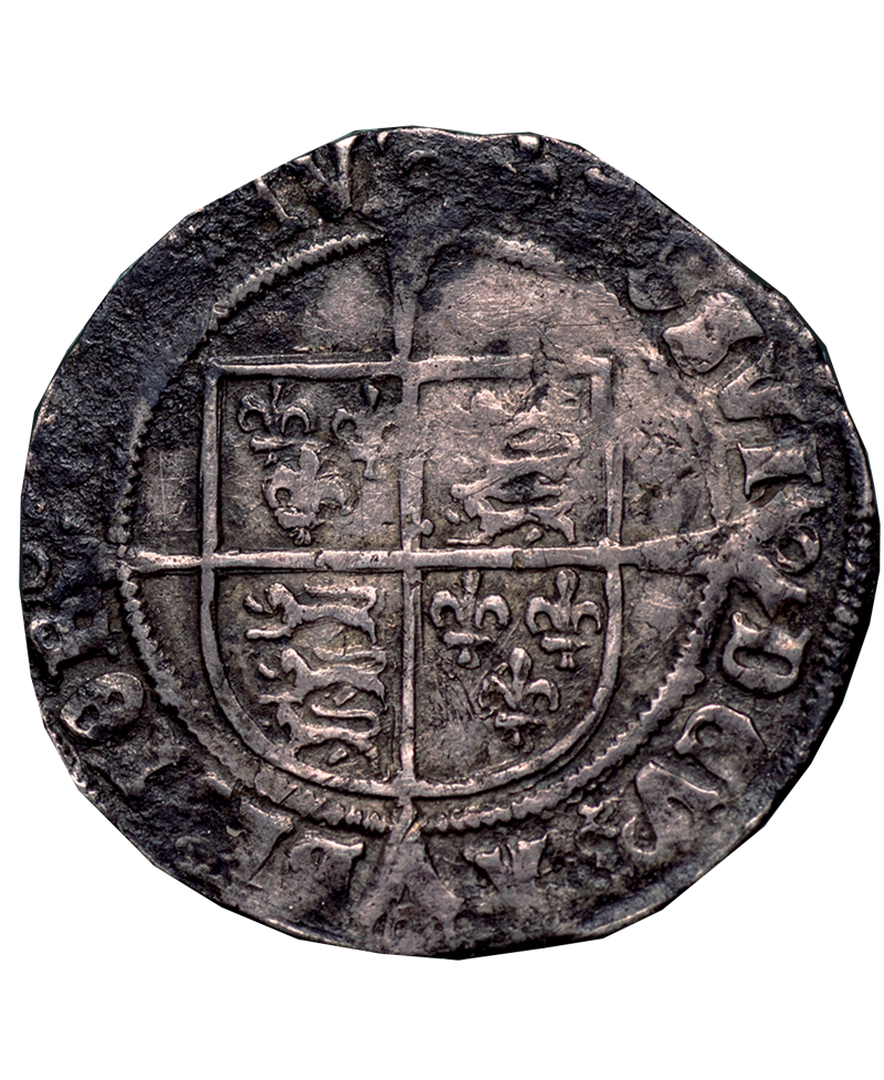 1544 - 47 Henry VIII mm Lis Groat.