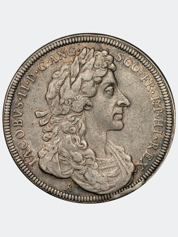 1685 James II Coronation medal in silver - Mhcoins