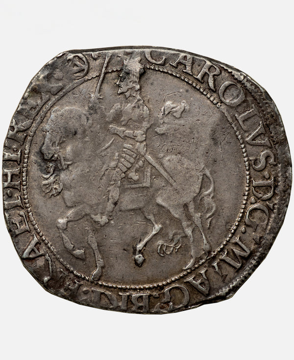 1641-3  Charles I Tower Mint mm triangle in circle Halfcrown - Ex Lingford