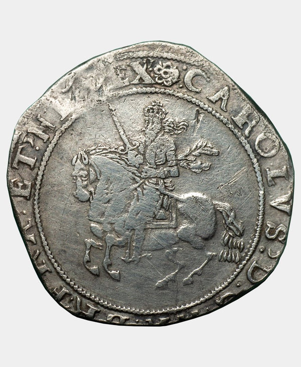 1642-3 Charles I Truro Mint Halfcrown - Mhcoins